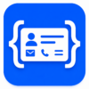 CardScan AI business-card data illustration