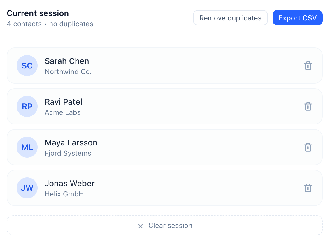 Session Management